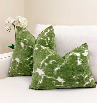 Moss Isle Velvet Throw Pillow