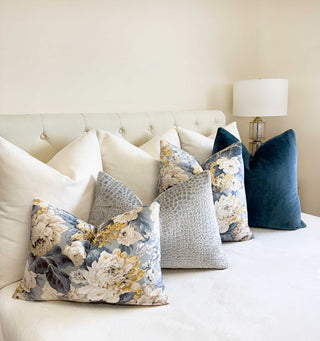 Celadon Victoria Velvet Throw Pillow