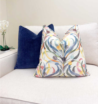 Garden Symmetry Throw Pillow