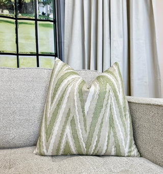 Thibaut Green Highland Peak Throw Pillow Cover