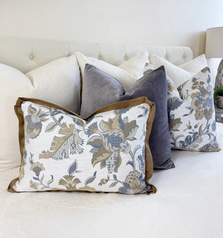 Heritage Floral Throw Pillow