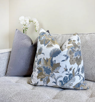 Heritage Floral Throw Pillow