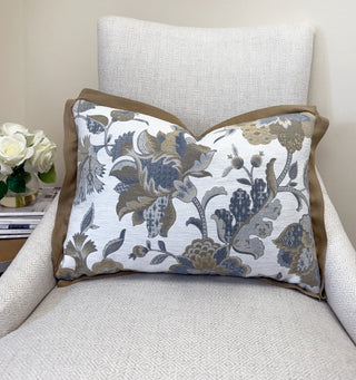Heritage Floral Throw Pillow