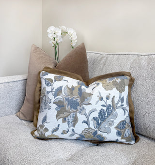 Heritage Floral Throw Pillow
