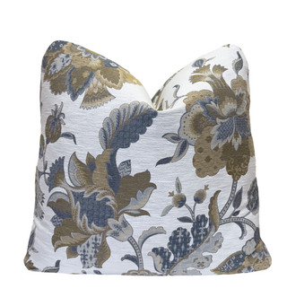 Heritage Floral Throw Pillow