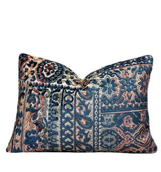 Eloise Tapestry Velvet Throw Pillow