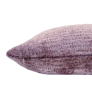 Lilac Chenille Throw Pillow