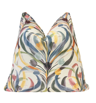 Garden Symmetry Throw Pillow