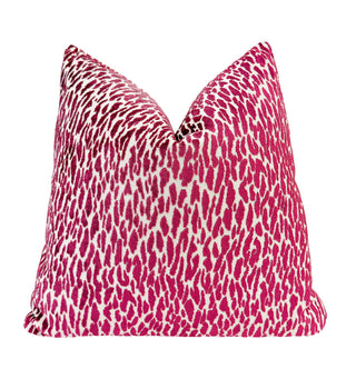 Mulberry Pixie Velvet Throw Pillow