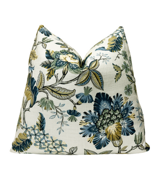 Heirloom Floral Throw Pillow