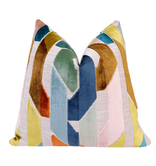 Jewel Muse Velvet Throw Pillow