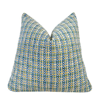 Meadow Plaid Throw Pillow
