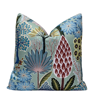 Sage Garden Throw Pillow