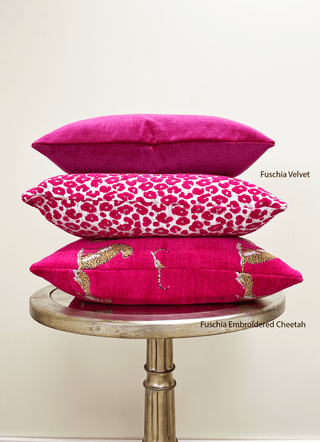 magenta gray leopard pink leopard table_