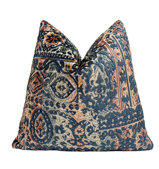 Eloise Tapestry Velvet Throw Pillow