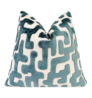 Dusty Teal Juno Throw Pillow
