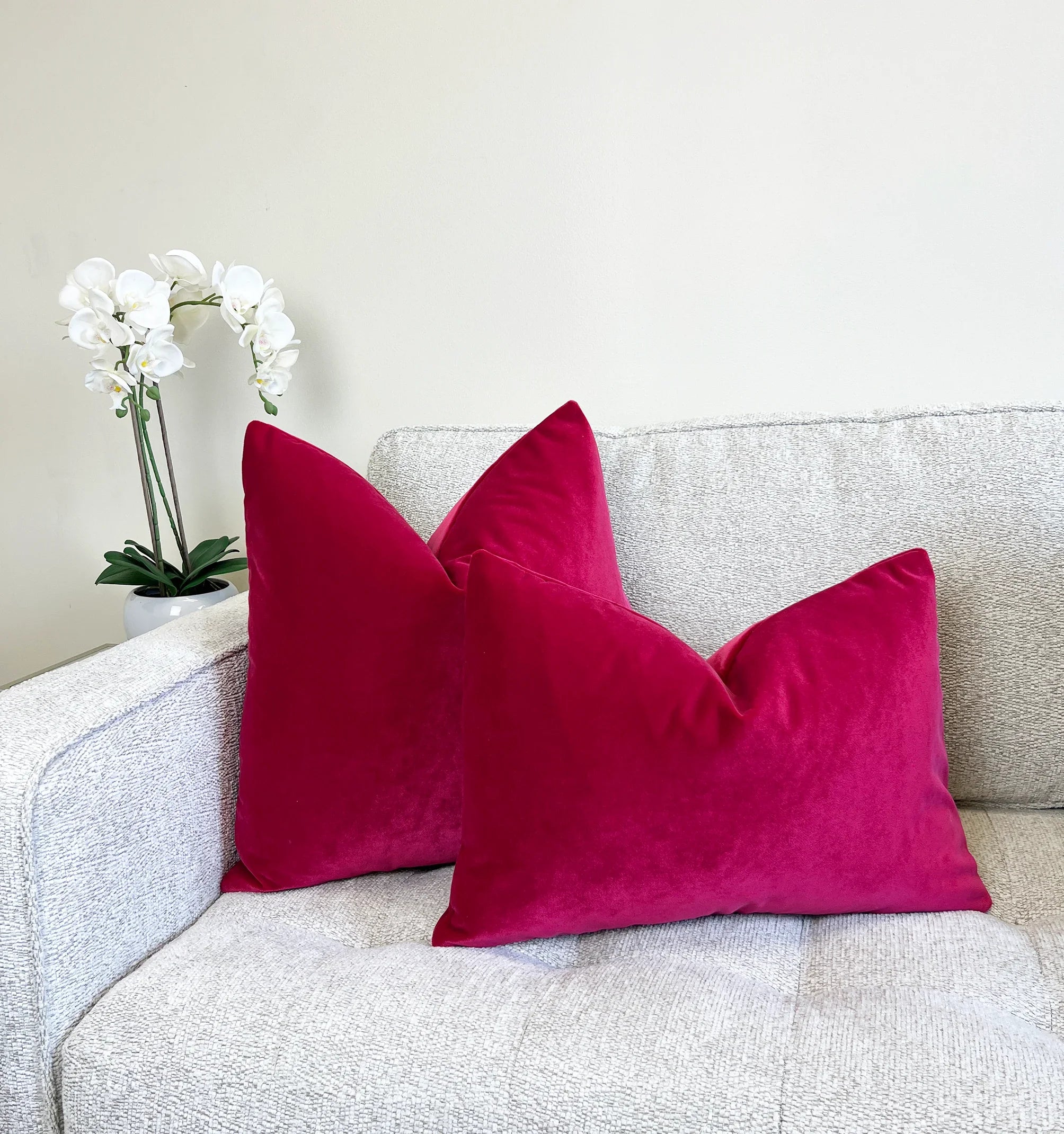 Red Velvet Royal Velvet Down Pillows Pillow Covers Royal Velvet