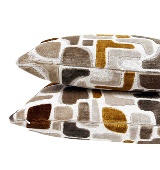 Amber Aussie Velvet Throw Pillow