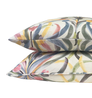 Garden Symmetry Throw Pillow