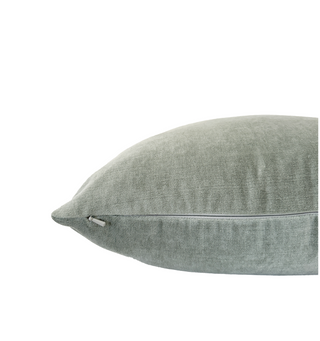 Eucalyptus Velvet Throw Pillow