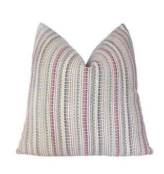 Sahara Striped Woven Throw Pillow