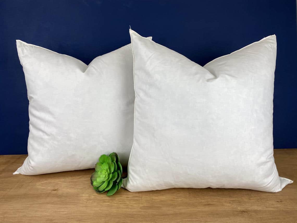 Down Feather Premium Pillow Inserts 95/5 With 100 Percent Feather